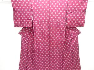 アンティーク　桐模様着物